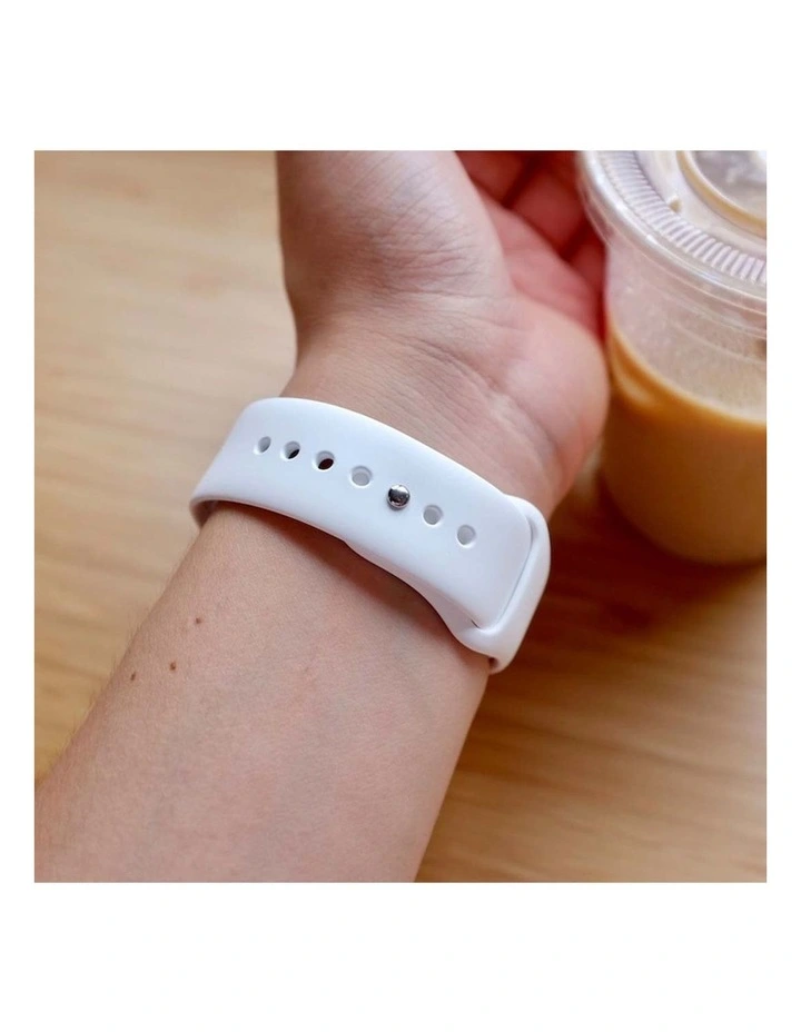 SOGA Smart Sport Watch Model B57C Compatible Wristband Replacement Bracelet Strap White image 5