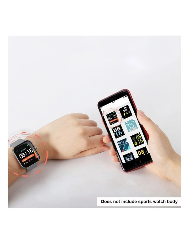 SOGA Grey Replacement Strap for P8 Smartwatch image 6