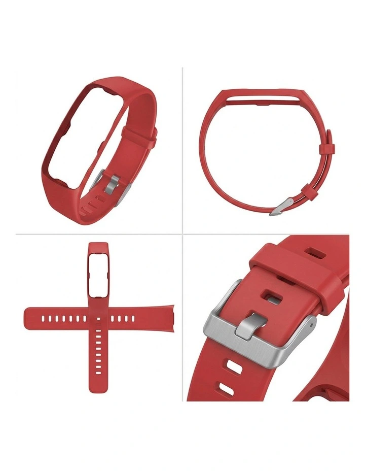 SOGA Red Replacement Strap for V8 Smartwatch image 2