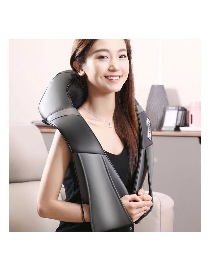 SOGA Electric Neck and Shoulder Massager with Heat - Black image 2