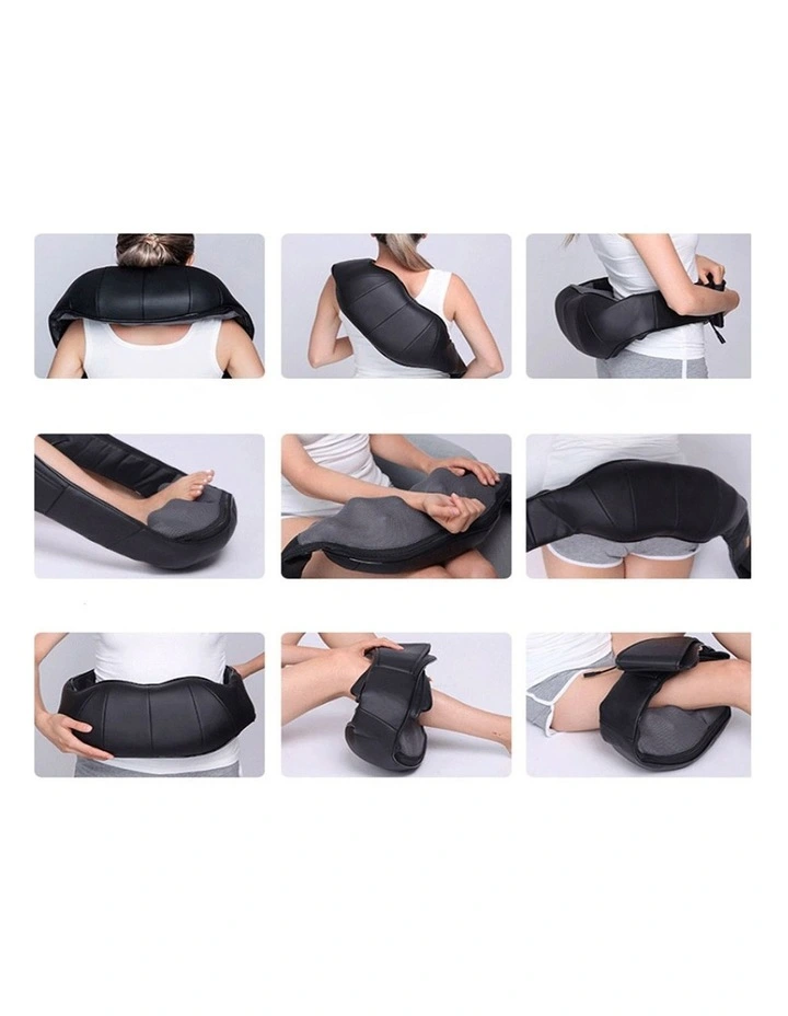 SOGA Electric Neck and Shoulder Massager with Heat - Black image 3