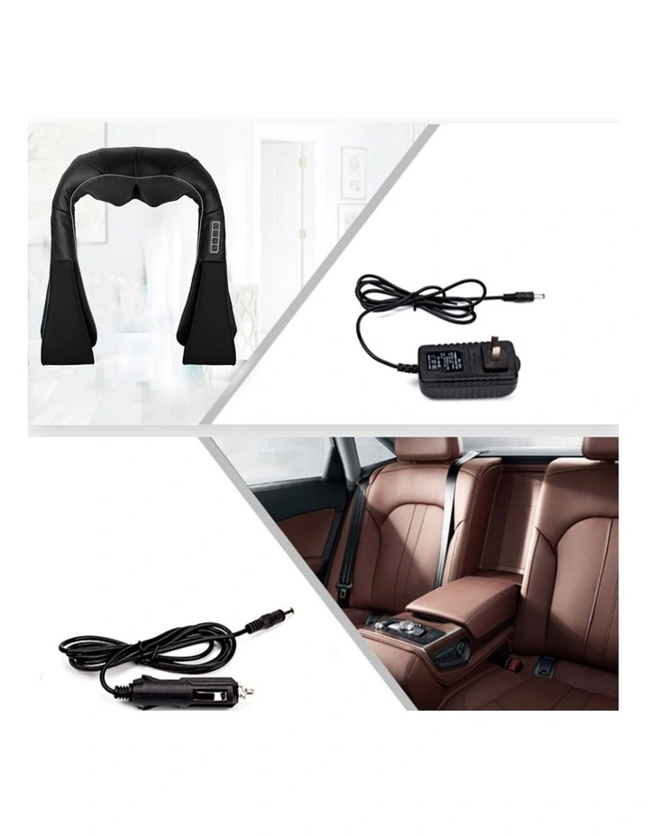 SOGA Electric Neck and Shoulder Massager with Heat - Black image 4