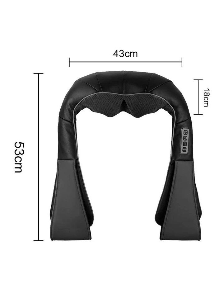 SOGA Electric Neck and Shoulder Massager with Heat - Black image 6