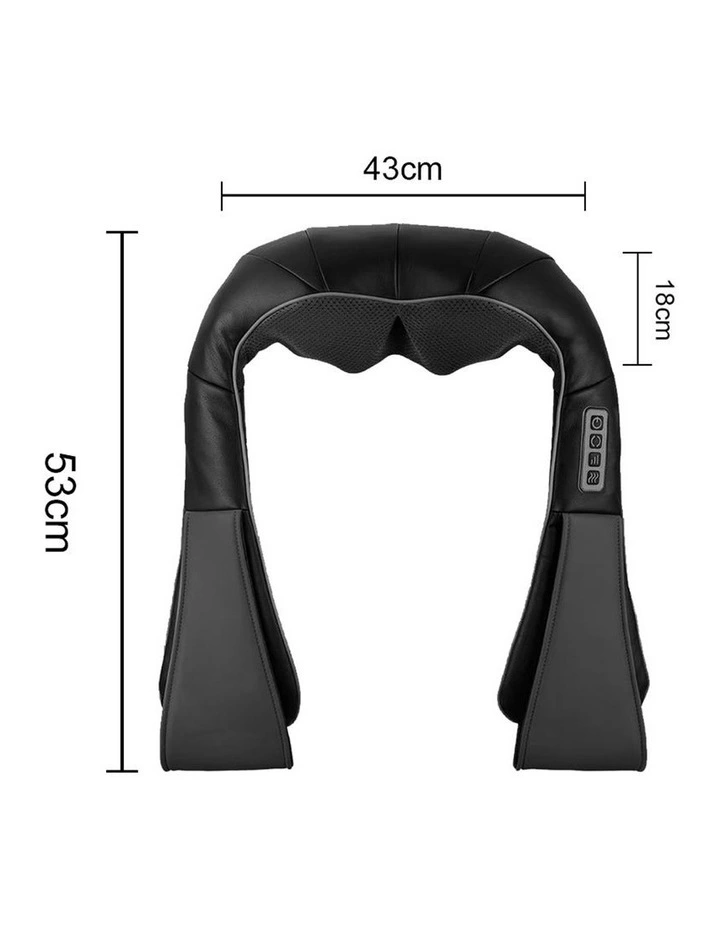 SOGA 2 Pack Electric Neck and Shoulder Massagers with Heat - Black and White image 6