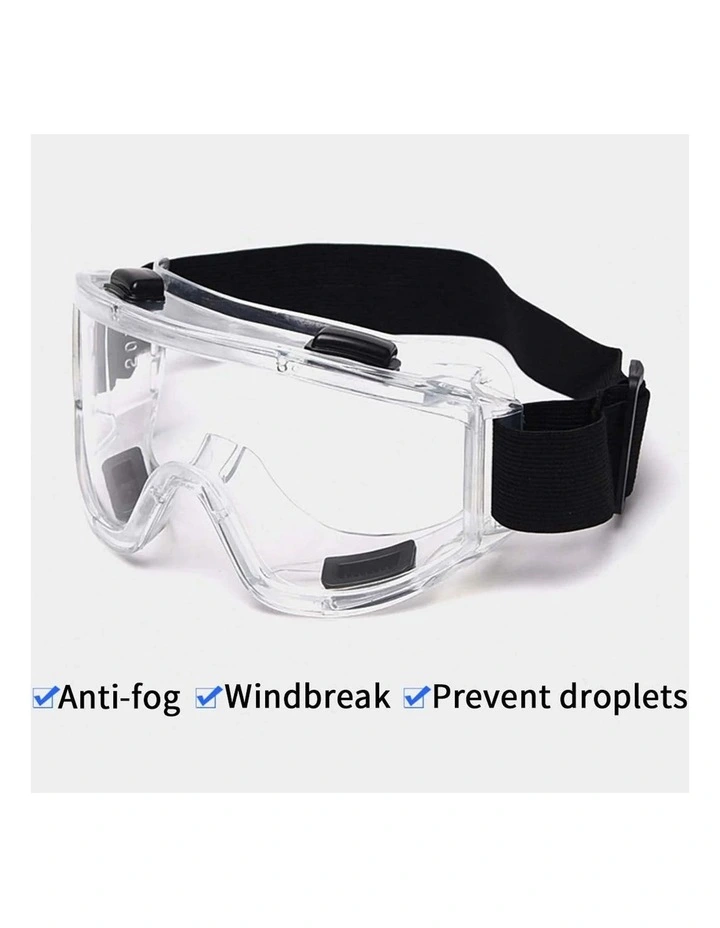 SOGA 2X Clear Protective Eye Glasses Safety Windproof Lab Goggles Eyewear image 3