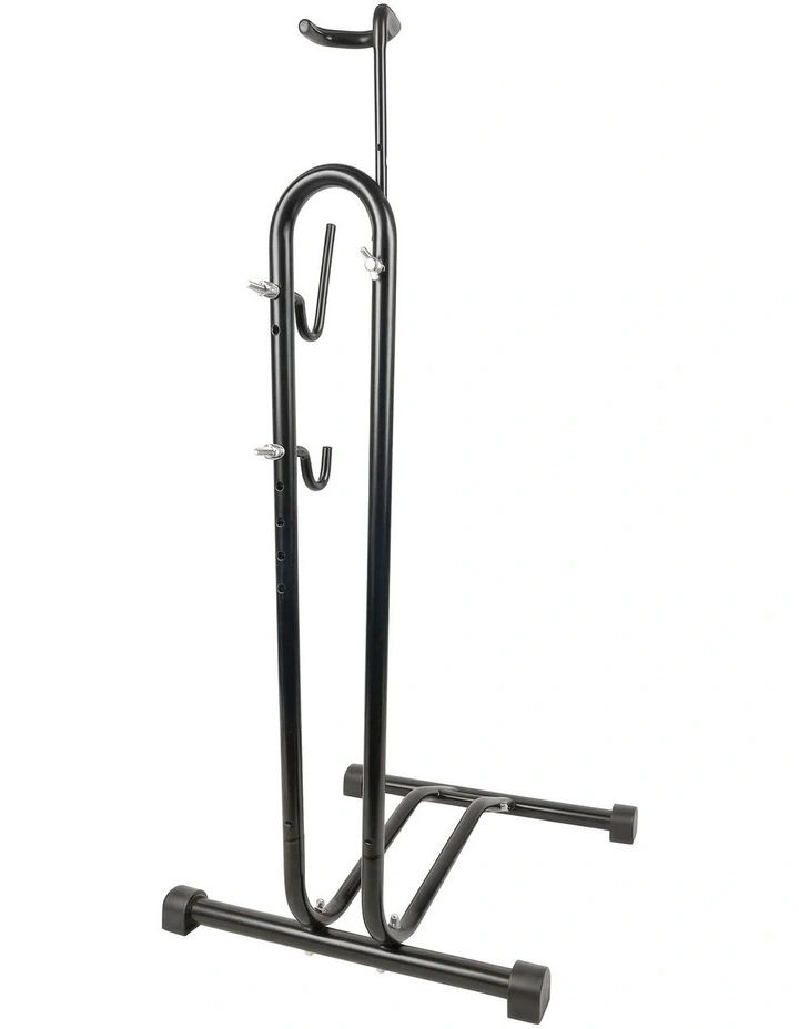 Monvelo Bicycle Rack Stand Floor Parking 3-in-1 Upright Bike Storage Indoor image 1