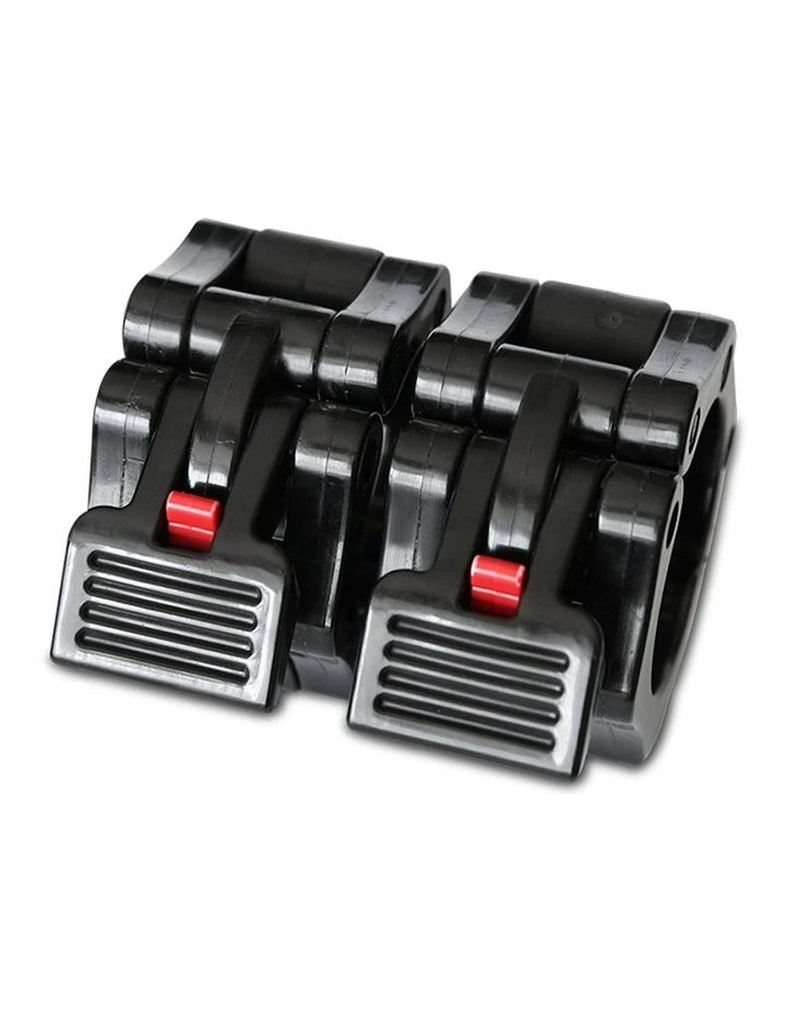 CORTEX SPARTAN100 7ft 20kg Olympic Barbell (Black Oxide) with Lockjaw Collars image 3