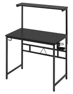 Levede Gaming Table Spacious Wear Resistan Stable Computer Desk Earphone Hook
