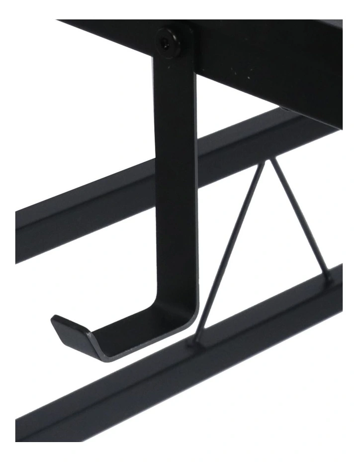Levede Gaming Table Spacious Wear Resistan Stable Computer Desk Earphone Hook image 4