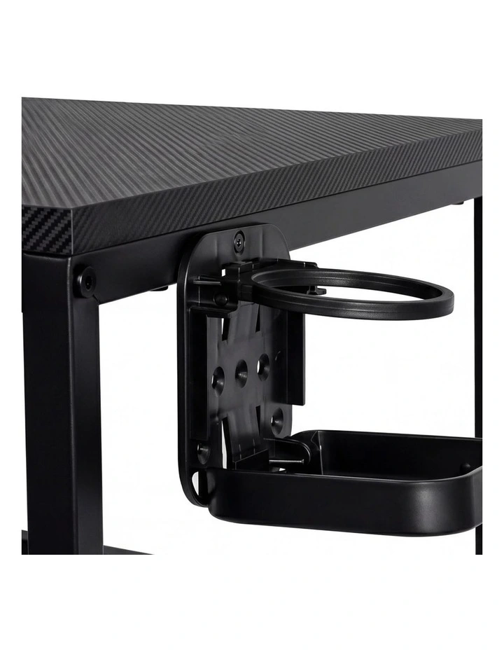 Levede Gaming Table Spacious Wear Resistan Stable Computer Desk Earphone Hook image 6