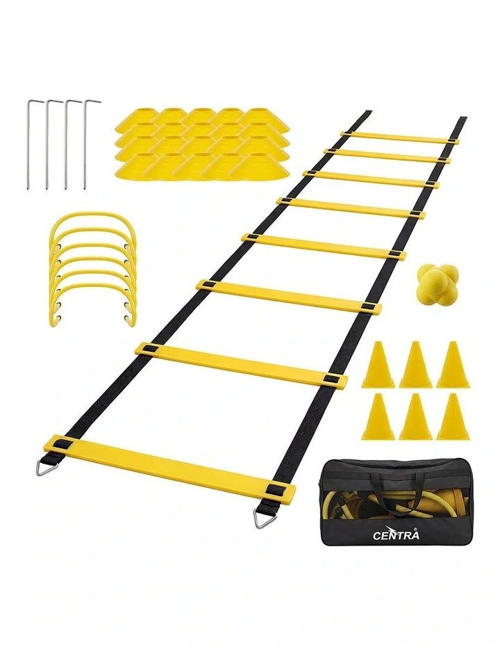 Centra 39Pcs Speed Agility Training Set Soccer Training Equipment Agility Ladder image 1