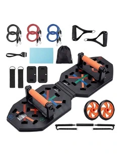 Centra Push Up Board Rack Stand Grip Bar Handle Muscle Train Gym Workout Fitness