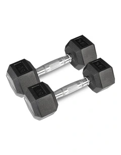 CORTEX 9kg Hex Dumbbell (Pair)
