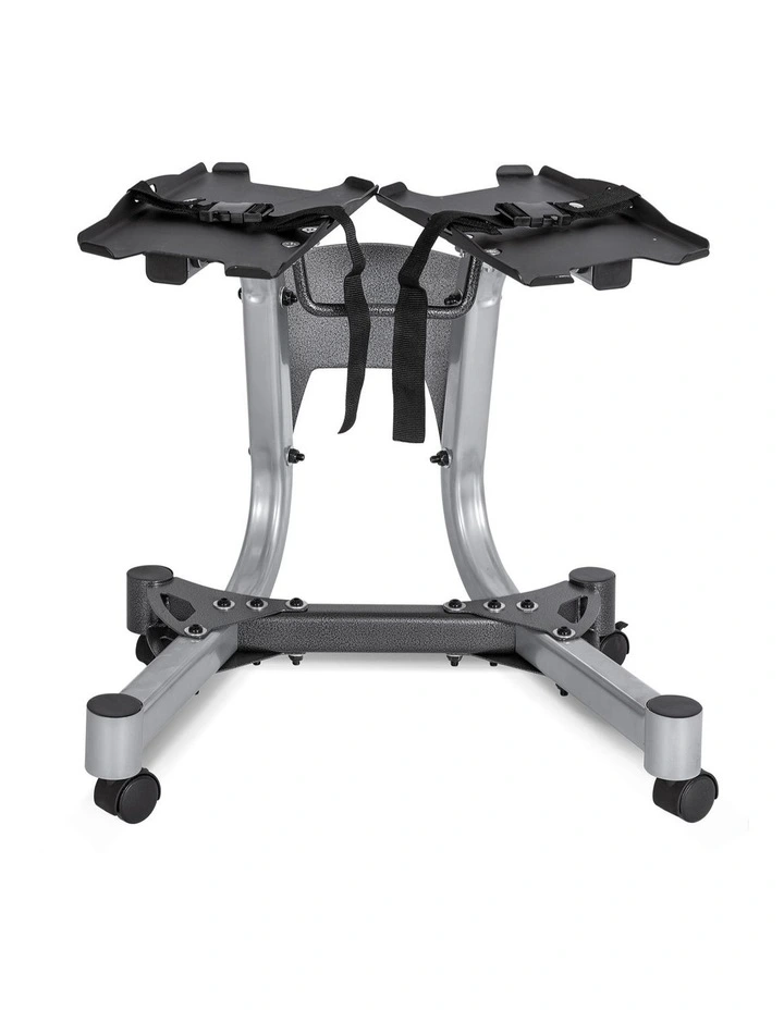 LSG 52.5lbs Adjustable Dumbbell Pair with Stand image 5