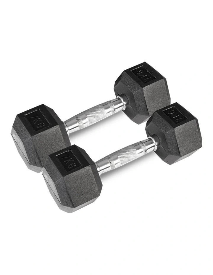 CORTEX 7kg Hex Dumbbell (Pair) image 1