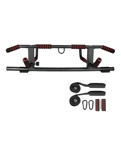 Centra Pull Up Chin Up Bar Doorway Multi Grip Home Gym Workout Fitness Portable