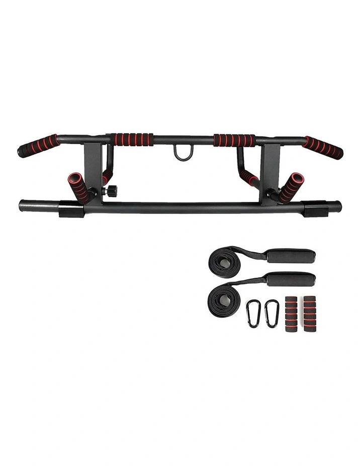 Centra Pull Up Chin Up Bar Doorway Multi Grip Home Gym Workout Fitness Portable image 1