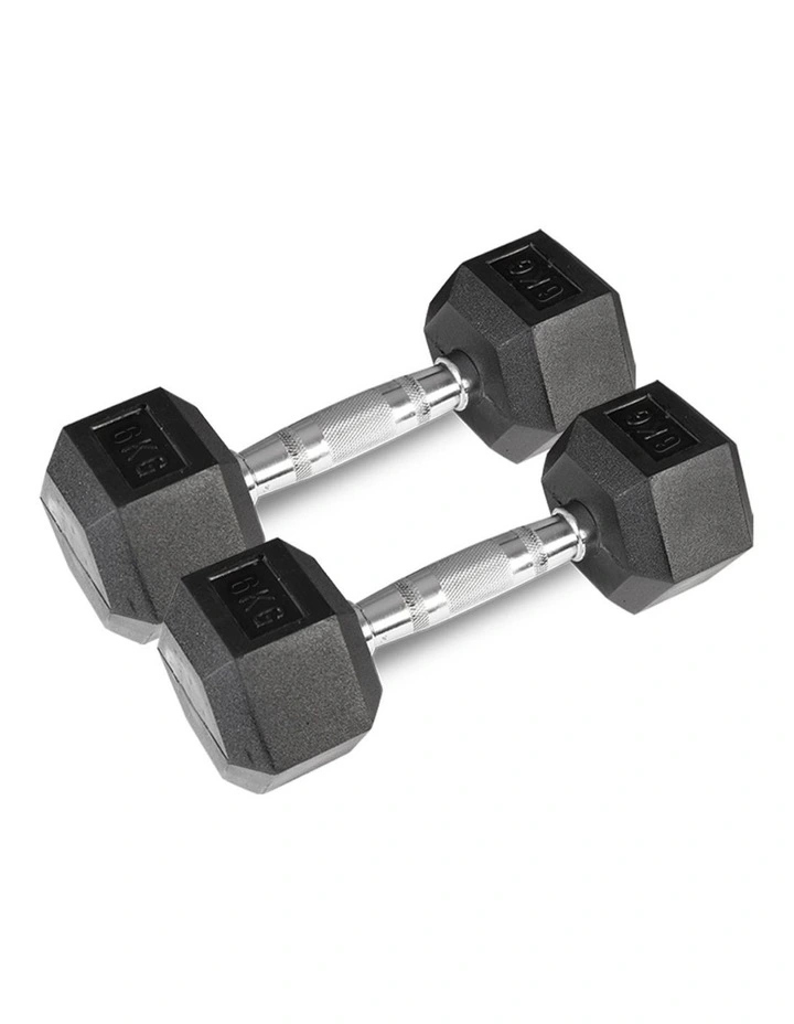 CORTEX 6kg Hex Dumbbell (Pair) image 1