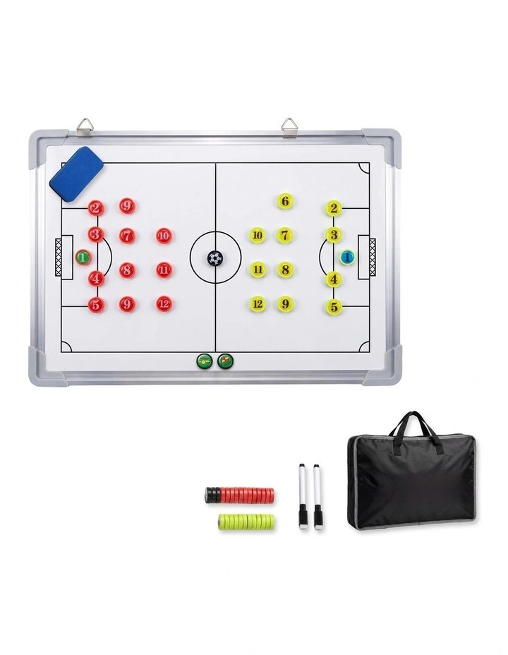 Centra Soccer Coaching Board Tactic Clipboard Dual-sided Coach Training Magnetic image 2