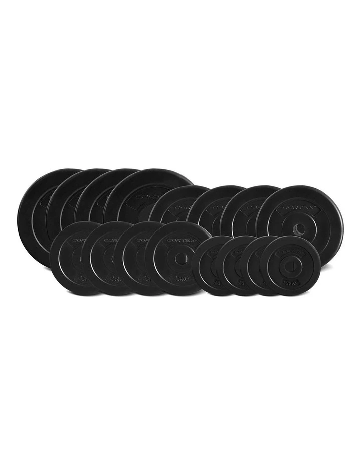 CORTEX 75kg EnduraShell Weight Plate Set image 1