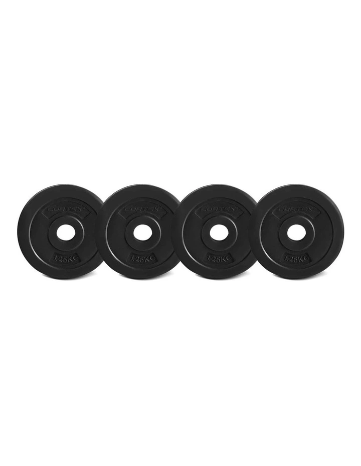 CORTEX 1.25kg EnduraShell Standard Weight Plates 25mm (Set of 4) image 1
