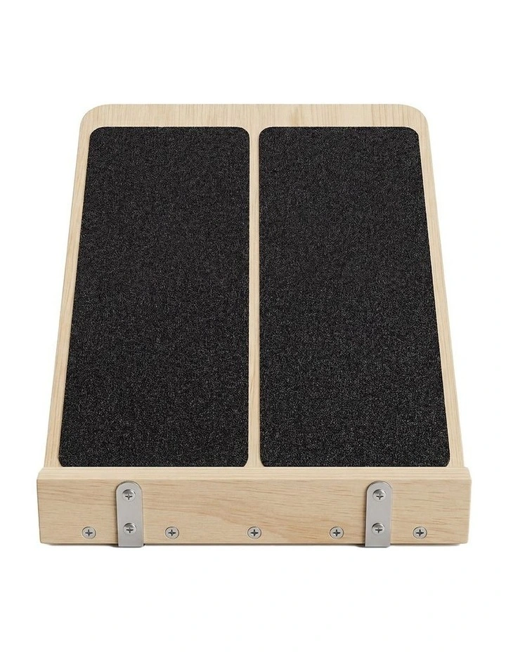 Centra 4-Level Adjustable Wooden Slant Board Professional Incline Calf Stretcher image 2