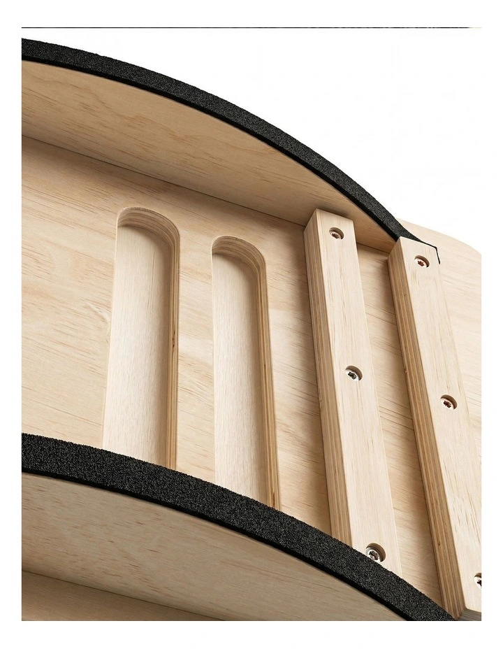 Centra 4-Level Adjustable Wooden Slant Board Professional Incline Calf Stretcher image 5