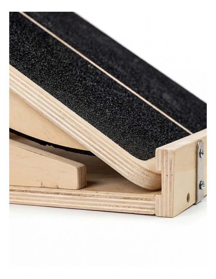 Centra 4-Level Adjustable Wooden Slant Board Professional Incline Calf Stretcher image 6