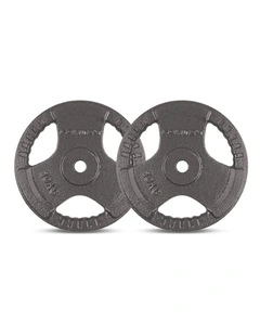 CORTEX 10kg Tri-Grip Standard Plates 25mm (Pair)