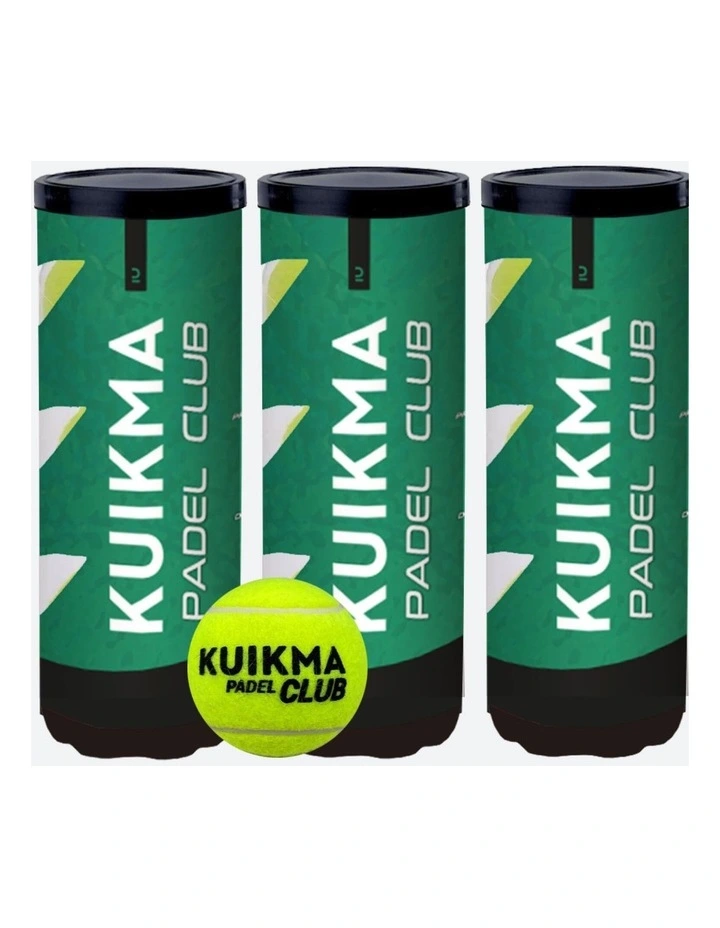 Decathlon | Padel Pressurised Tri-Pack PB Club image 1