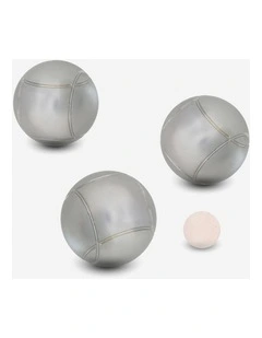 Decathlon | Set of Grooved Recreational Petanque Boules 100 Tri-Pack