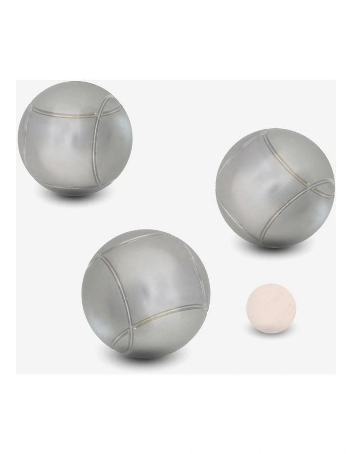 Decathlon | Set of Grooved Recreational Petanque Boules 100 Tri-Pack image 1