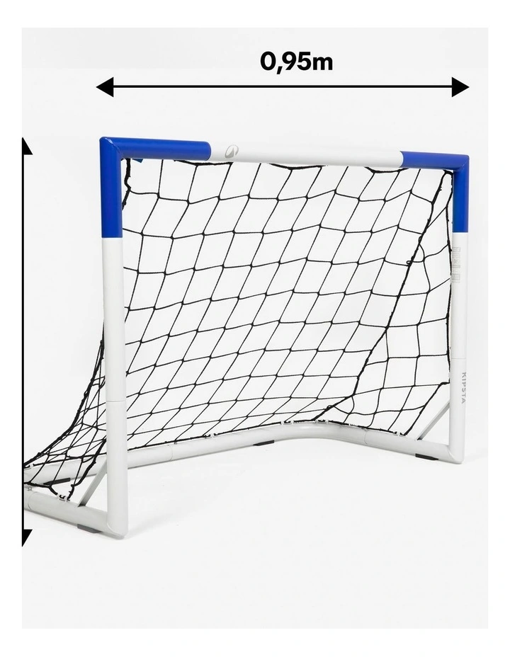 Decathlon | Football Goal (95 cm x 70 cm) Classic S - White image 3
