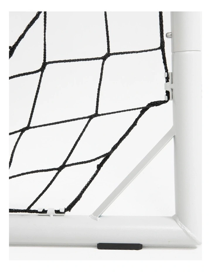 Decathlon | Football Goal (95 cm x 70 cm) Classic S - White image 4