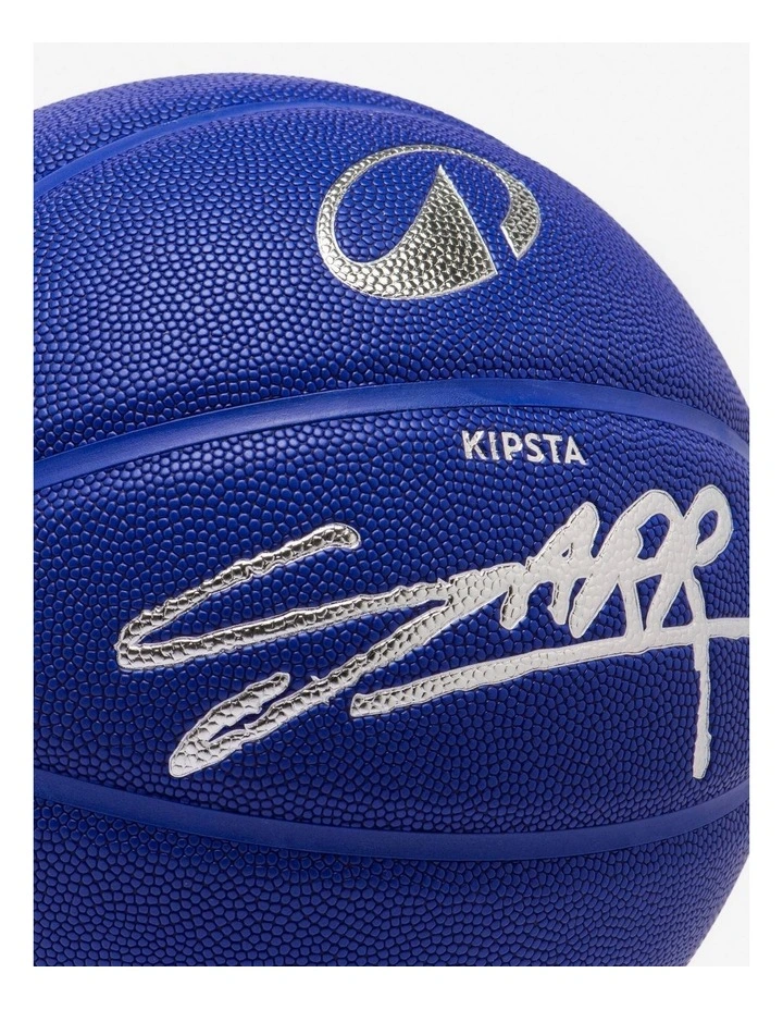 Decathlon | Size 7 Basketball Grip Match BT500X Signature SARR - Blue image 2