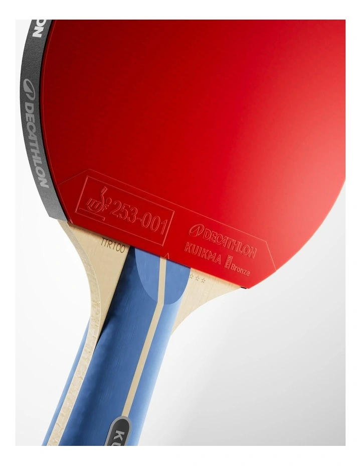 Decathlon - Table Tennis Bat TTR 100 Versatile 3* ITTF School image 2