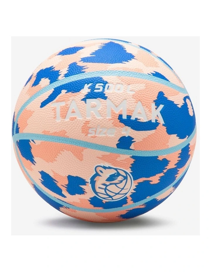 Decathlon | Size 4 Basketball Wizzy K500L - Pink/Blue image 1