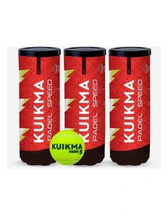 Decathlon | Kuikma PB Speed Pressurised Padel Balls Tri-Pack