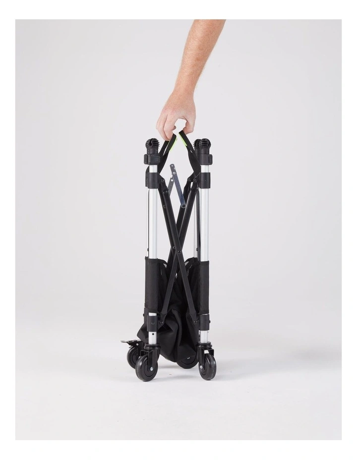 Decathlon | Adjustable Rolling Tennis and Padel Ball Cart - Black image 7