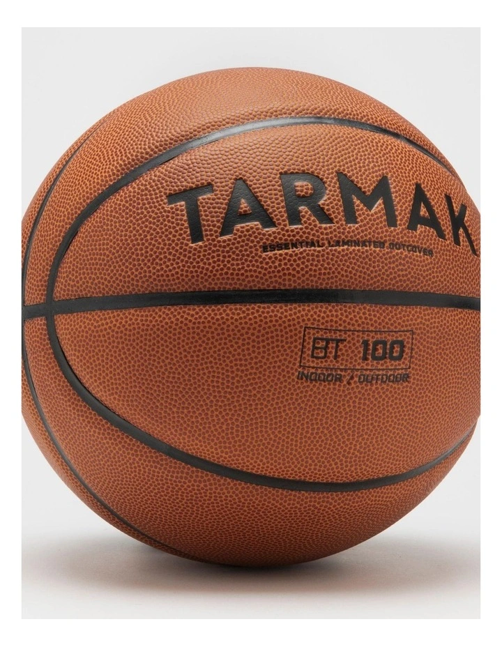 Decathlon | Size 5 Basketball Control Club BT100 - Brown image 2