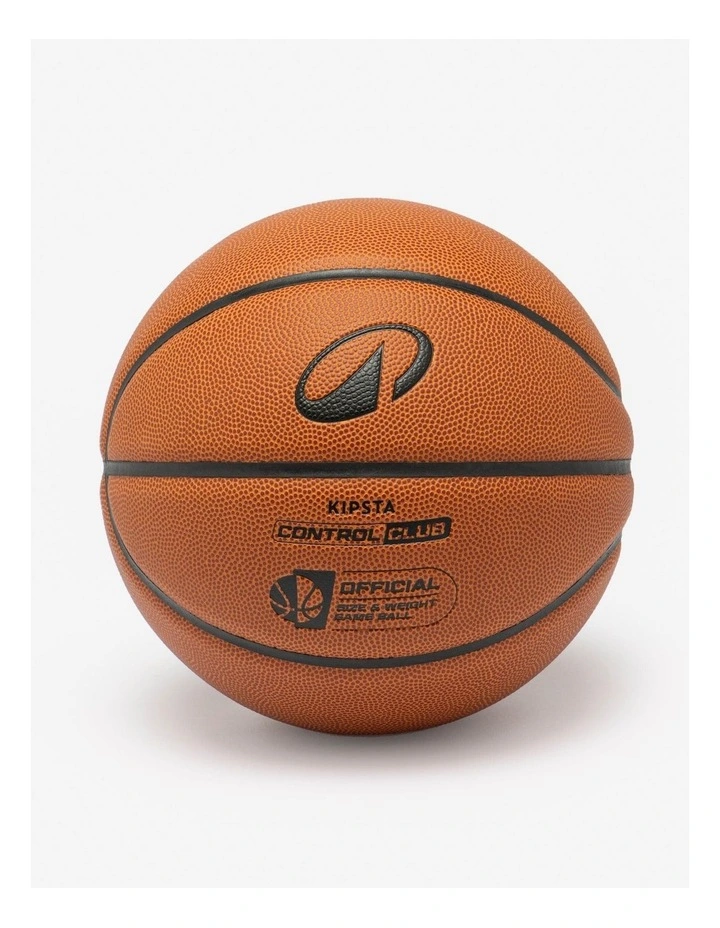 Decathlon | Size 5 Basketball Control Club BT100 - Brown image 5