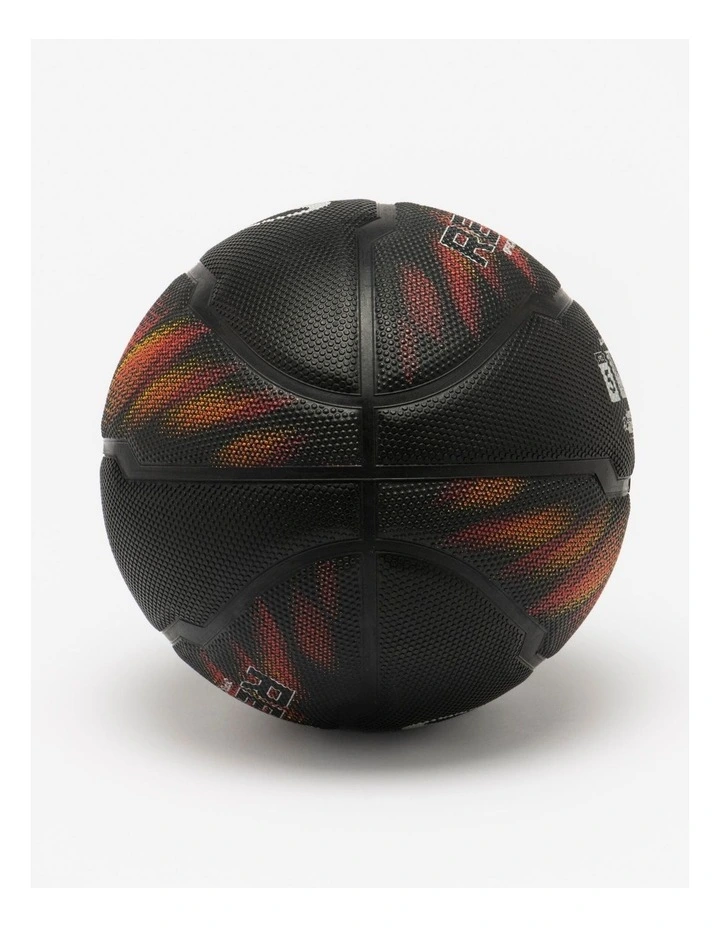 Decathlon | Size 5 Basketball Resist R500 - Black/Orange image 4