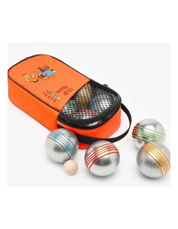Decathlon | Set of 8 Colour Recreational Petanque Boules image 2