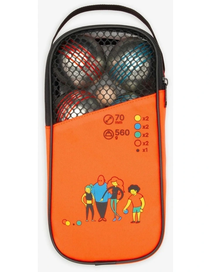 Decathlon | Set of 8 Colour Recreational Petanque Boules image 3