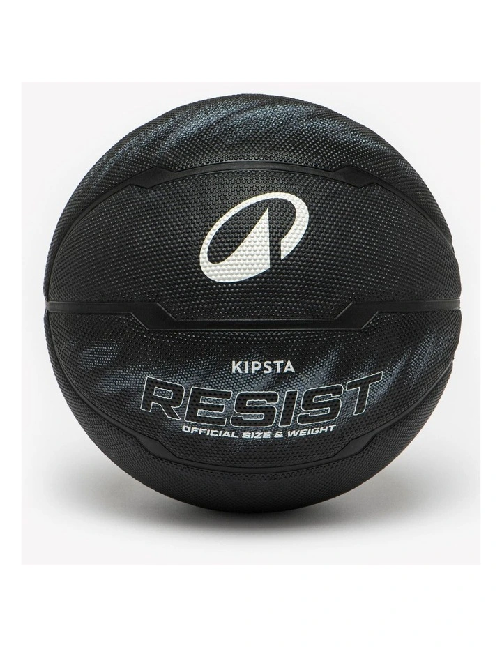 Decathlon | Size 7 Basketball Resist R500 - Black image 1