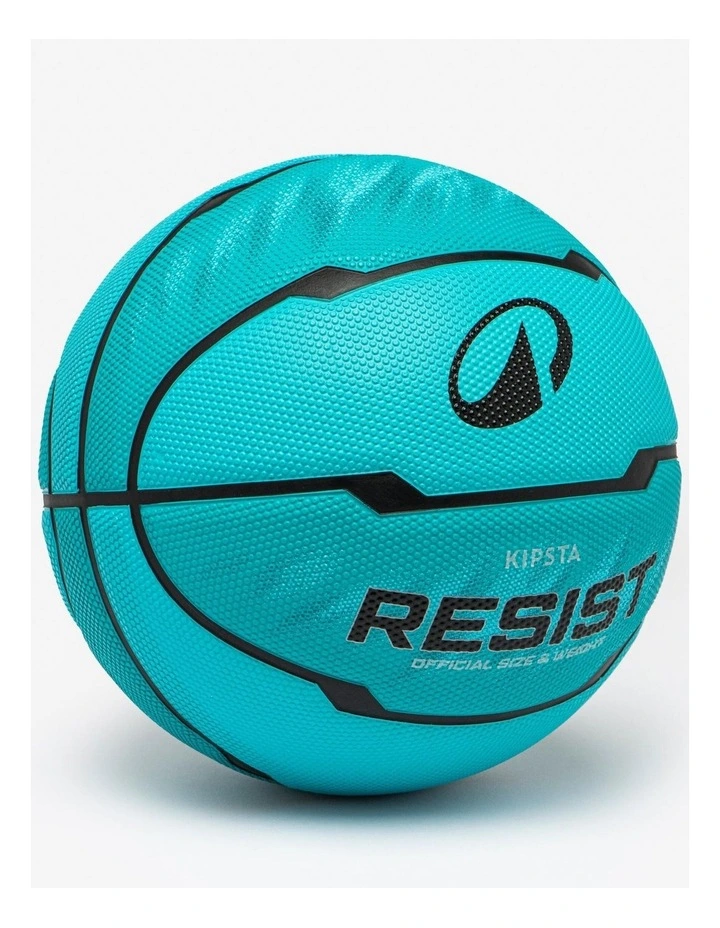 Decathlon | Size 6 Basketball Resist R500 - Turquoise image 2