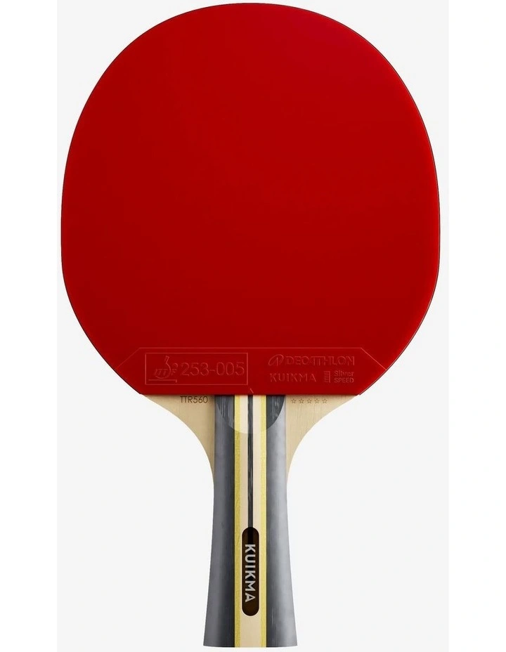 Decathlon | Table Tennis ITTF Club Bat TTR 560 Speed Carbon 5* image 1