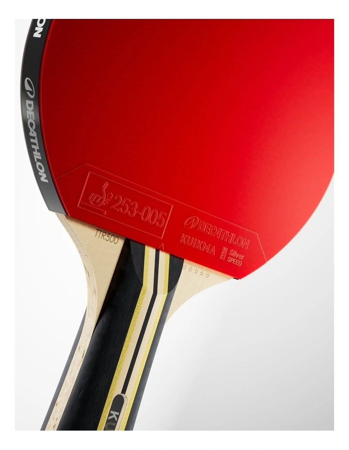 Decathlon | Table Tennis ITTF Club Bat TTR 560 Speed Carbon 5* image 2