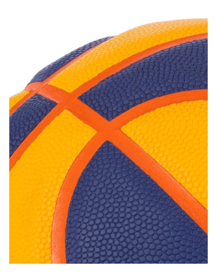 Decathlon | 3X3 Basketball Size 6 Control Game BT500 - Yellow/Blue image 5