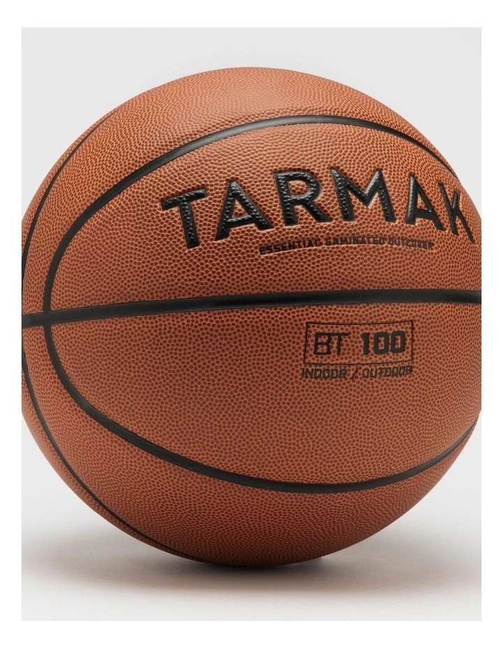 Decathlon | Size 7 Basketball Control Club BT100 - Brown image 3